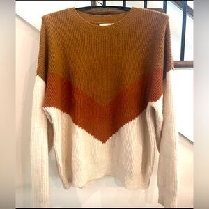 Chevron Stripe Sweater